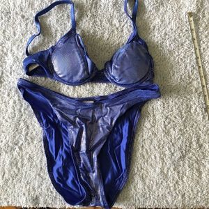 Sun seekers blue Bikini